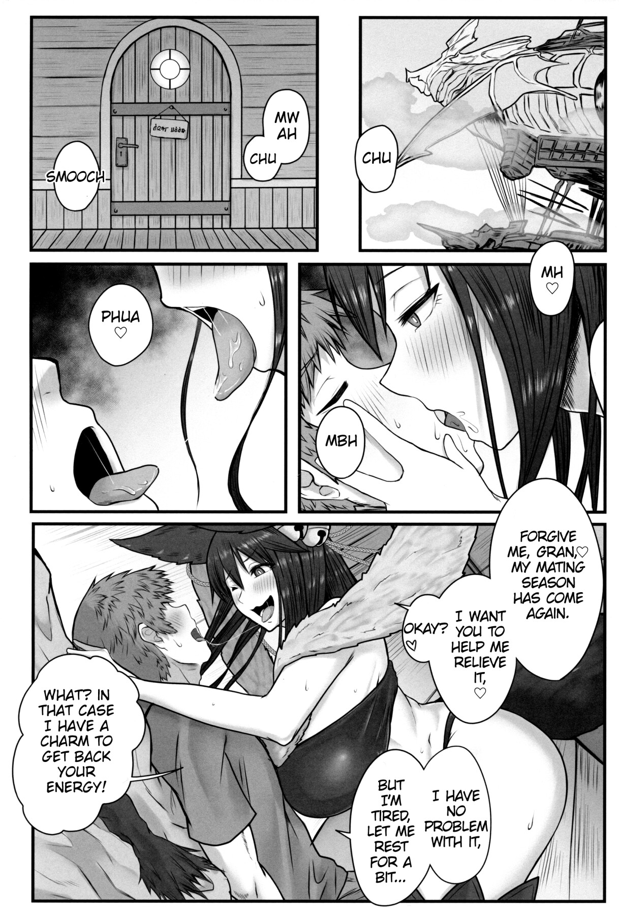 Hentai Manga Comic-Yuel's estrous period circumstances-Read-2